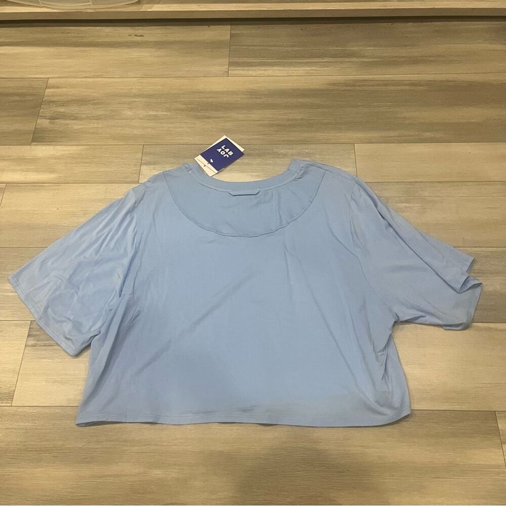 Wild Fable Light Blue Crop Top